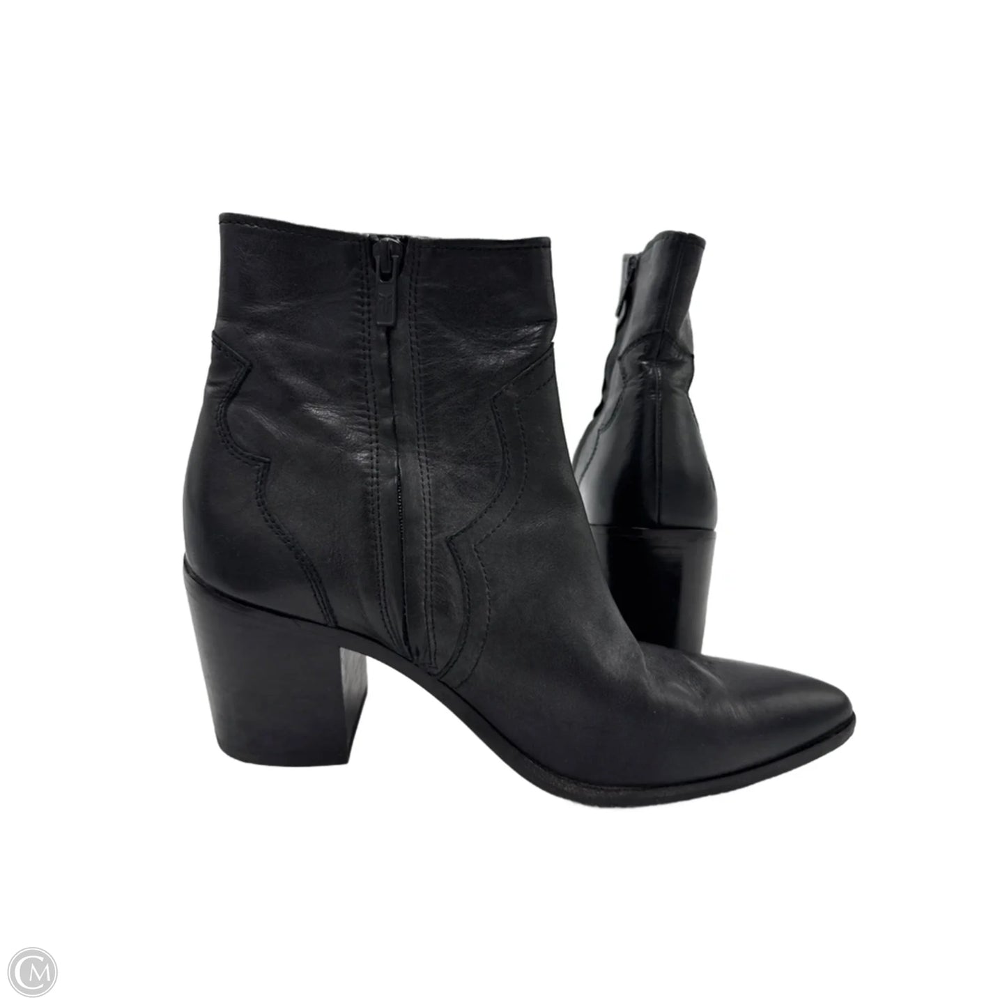 Boots Designer By Frye In Black, Size: 9