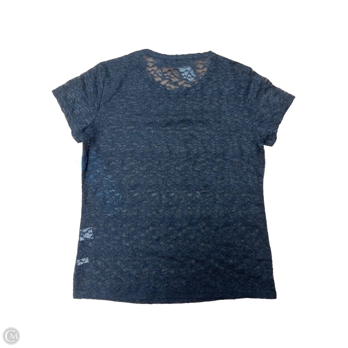 Top Short Sleeve By New York And Co In Black, Size: Xs