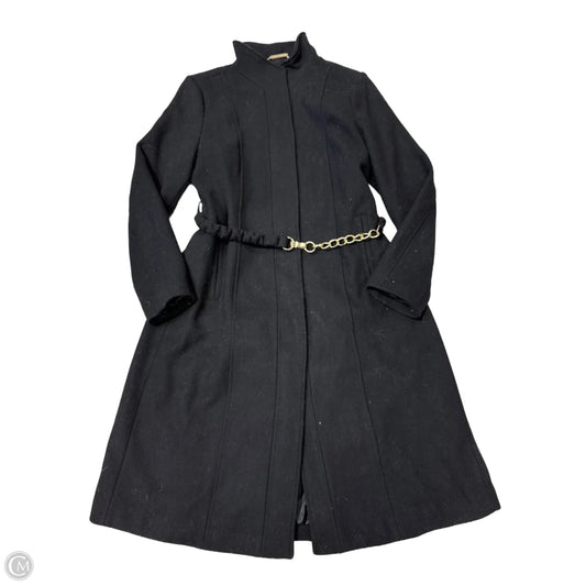 Coat Trench Coat By Vince Camuto In Black, Size: L
