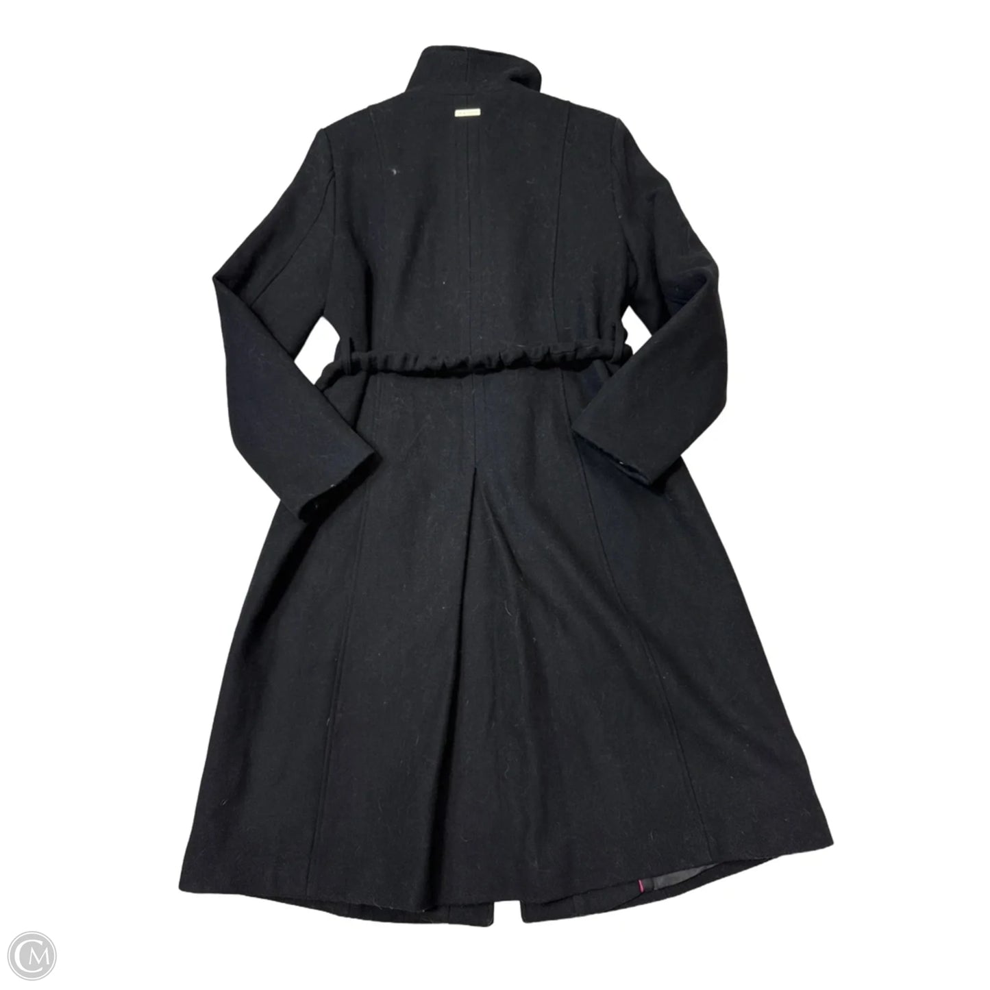 Coat Trench Coat By Vince Camuto In Black, Size: L
