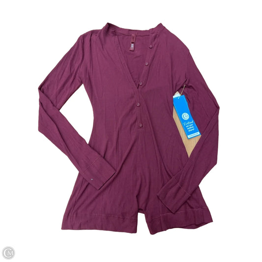 Romper By Skims In Maroon, Size: L