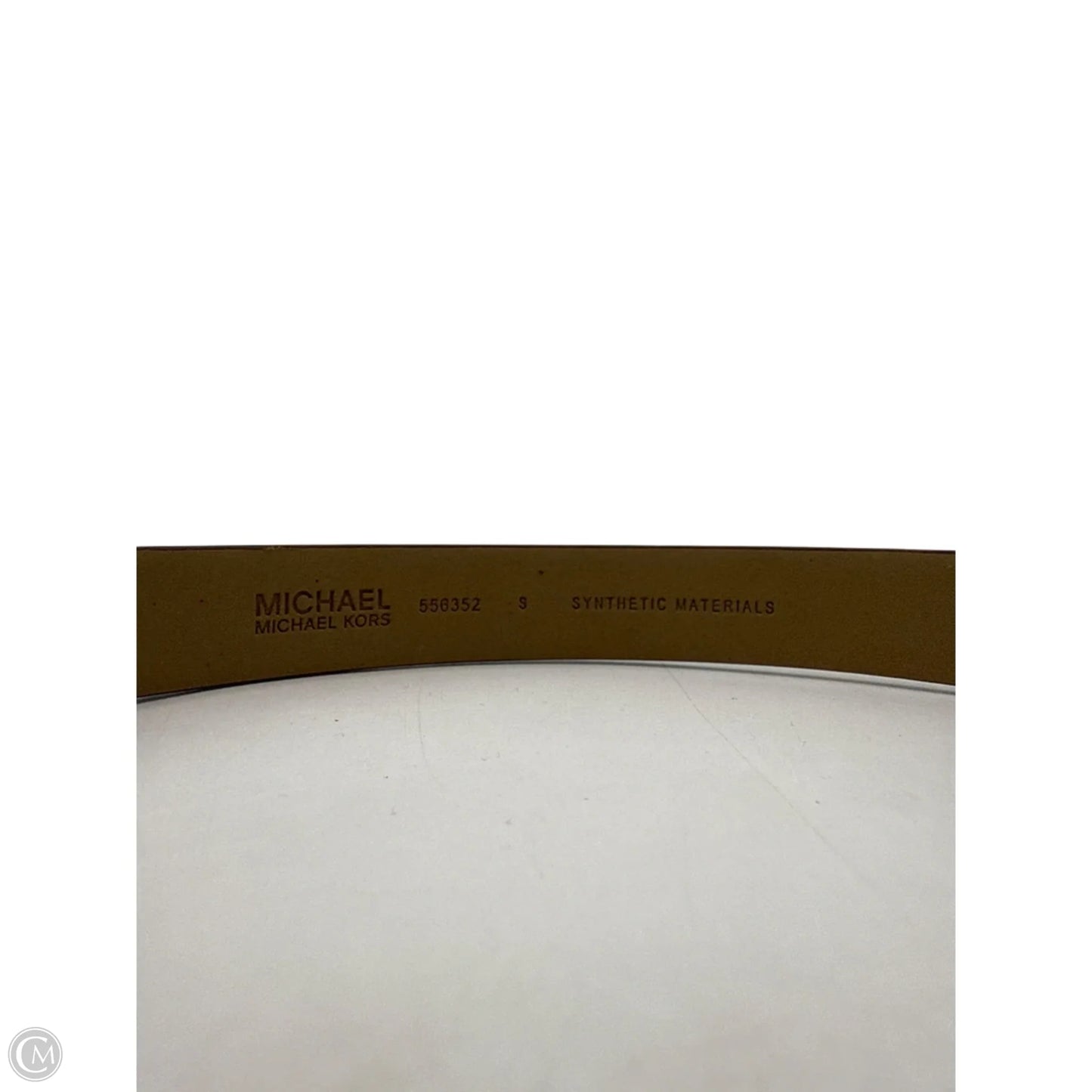 Belt Designer By Michael Kors, Size: Small