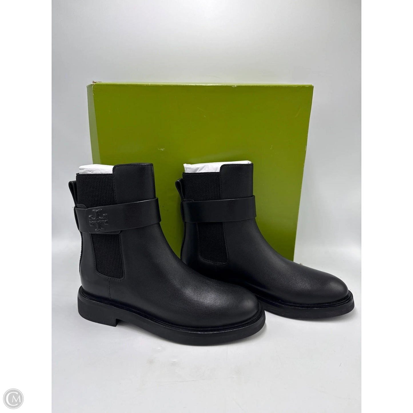 Boots Designer By Tory Burch In Black, Size: 5.5