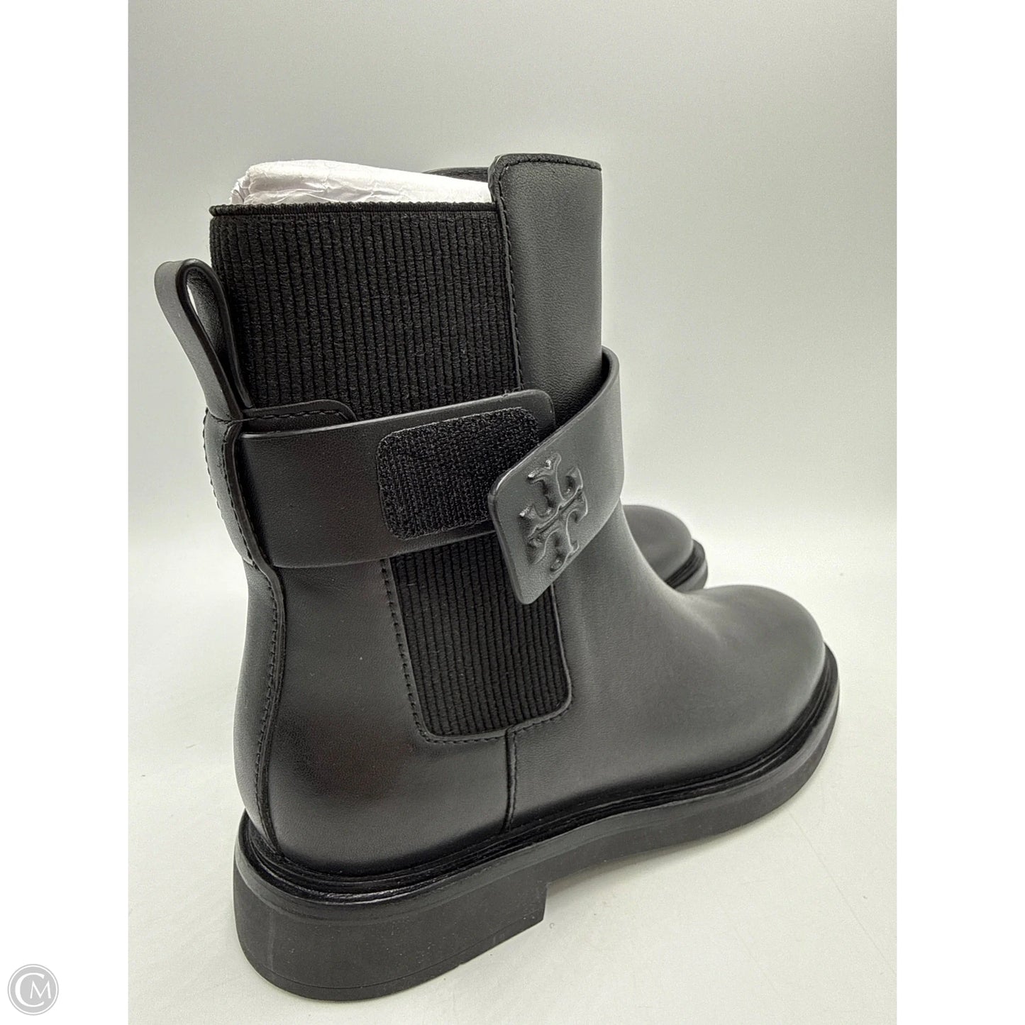 Boots Designer By Tory Burch In Black, Size: 5.5