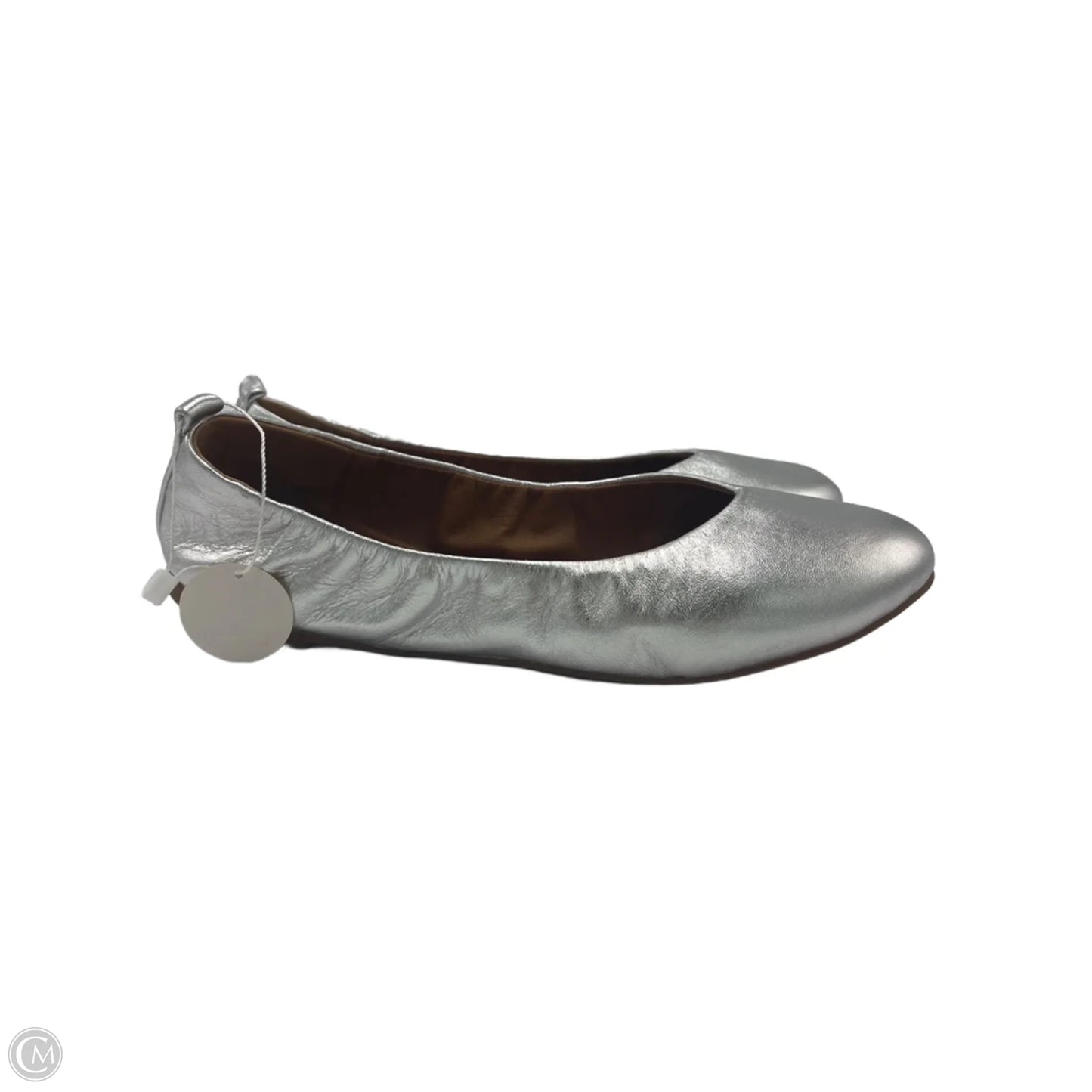 Shoes Flats By Lucky Brand In Silver, Size: 9