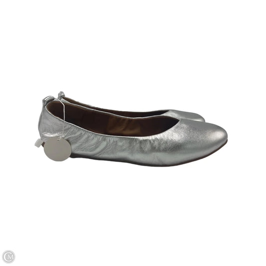 Shoes Flats By Lucky Brand In Silver, Size: 9