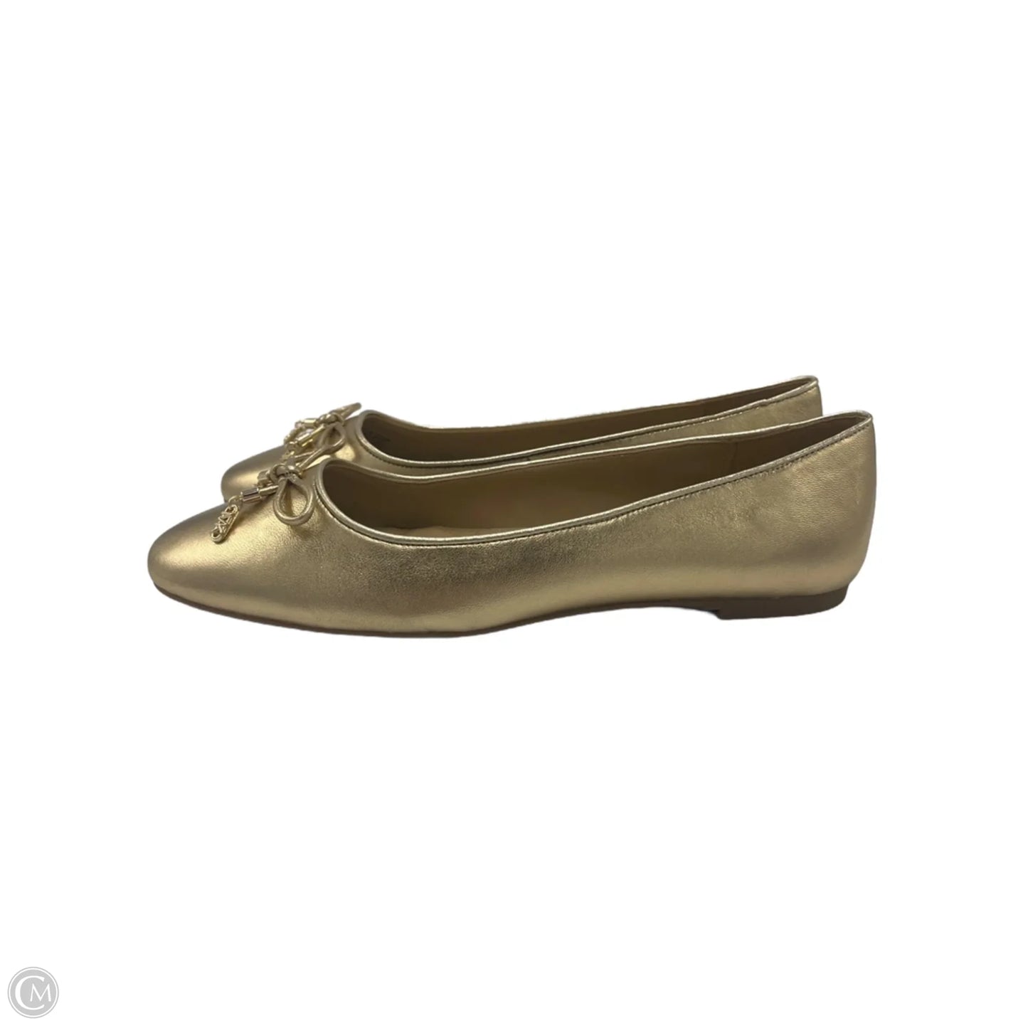 Shoes Designer By Michael Kors In Gold, Size: 8.5