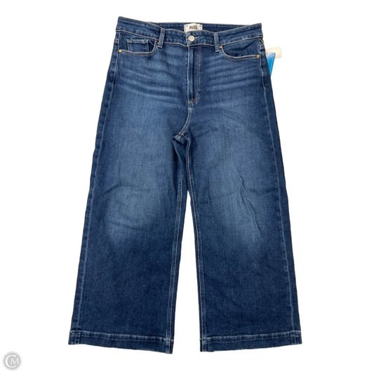Jeans Wide Leg By Paige In Blue, Size: 14