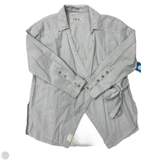 Top Long Sleeve By Free People In Striped Pattern, Size: S