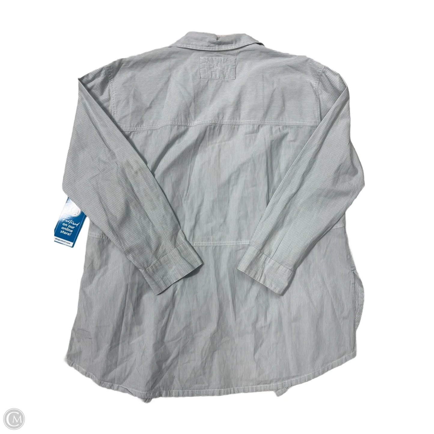 Top Long Sleeve By Free People In Striped Pattern, Size: S