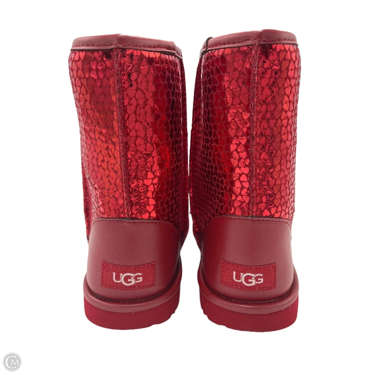 Boots Designer By Ugg In Red, Size: 5