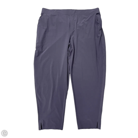 Athletic Pants By Athleta In Grey, Size: 1x