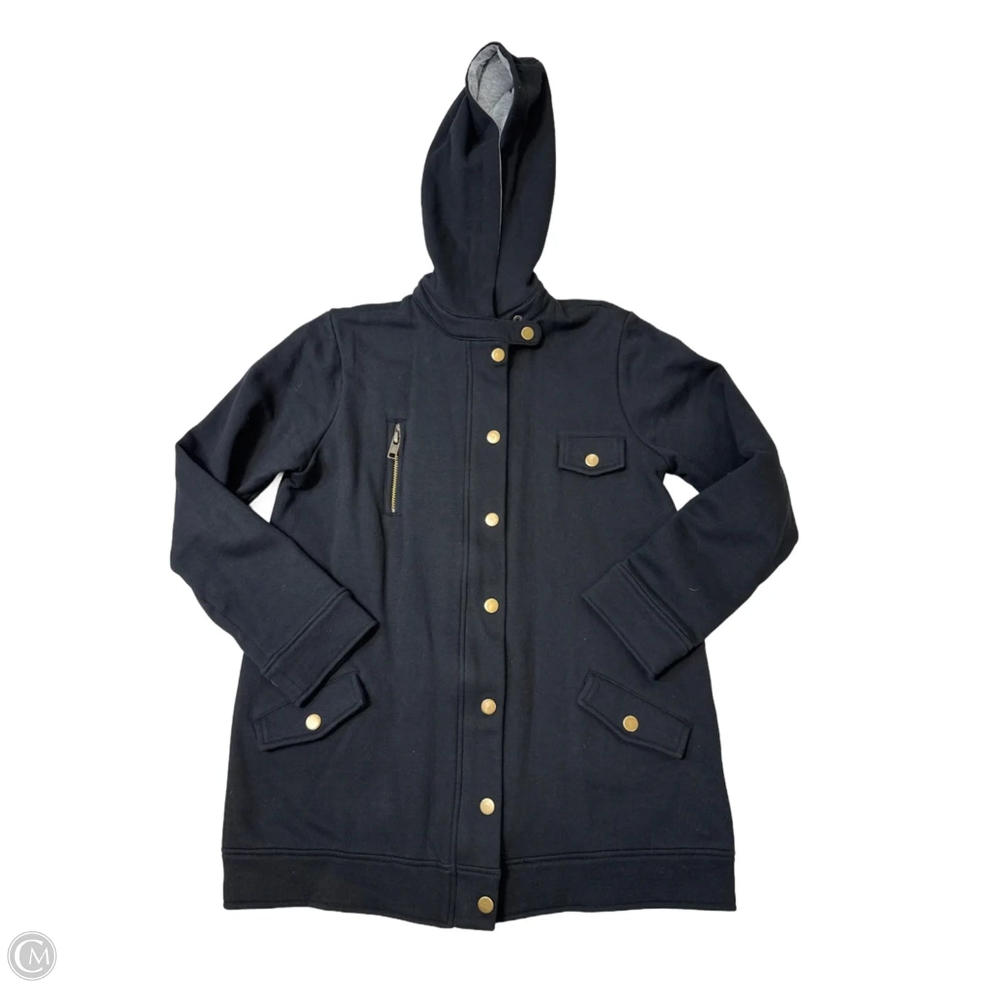 Jacket Moto By Anthropologie In Black, Size: S