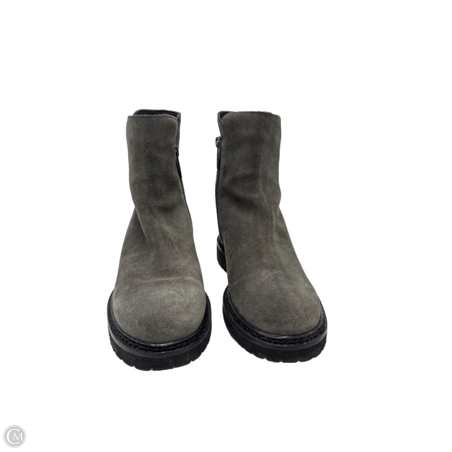 Boots Ankle Flats By Aquatalia In Grey, Size: 7.5