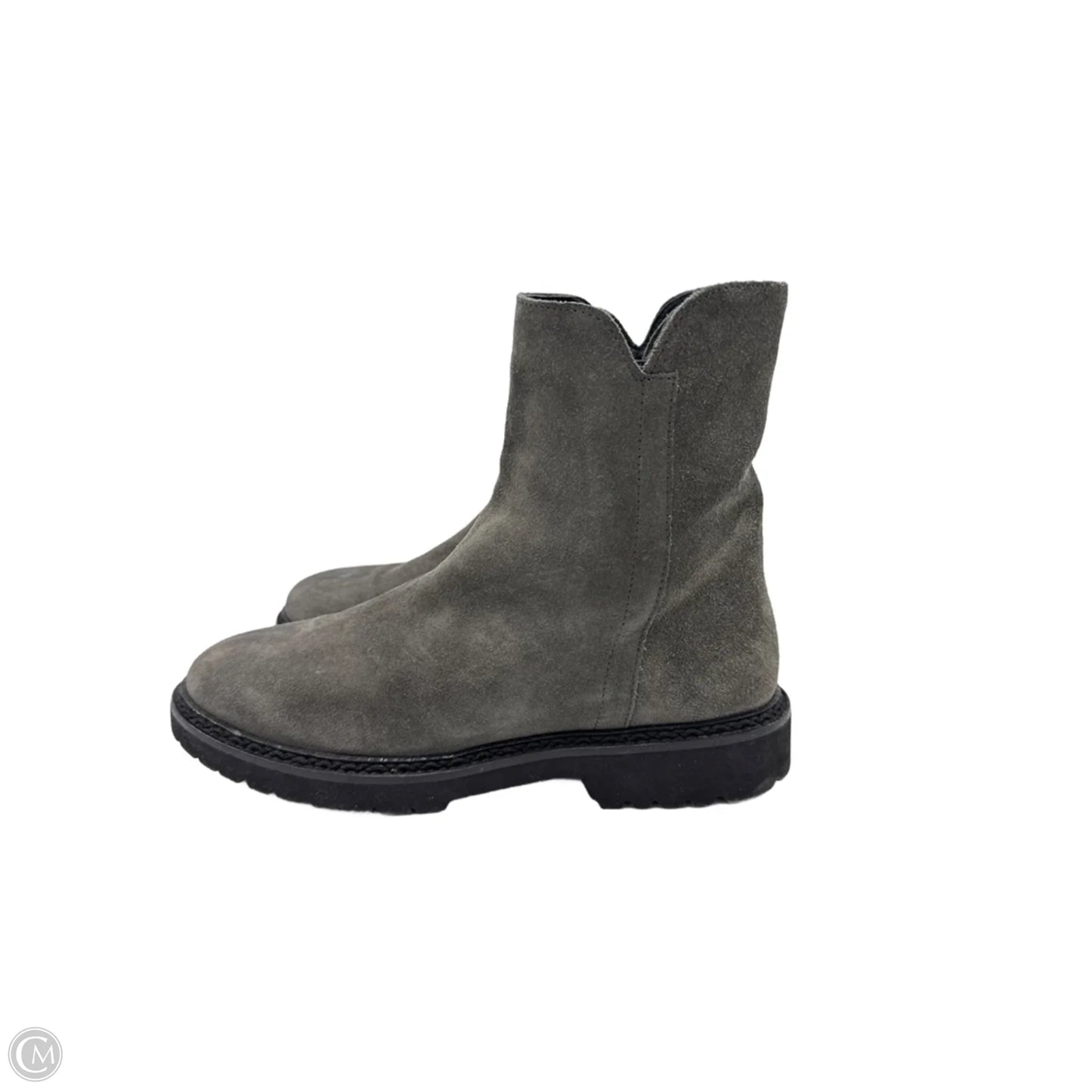 Boots Ankle Flats By Aquatalia In Grey, Size: 7.5