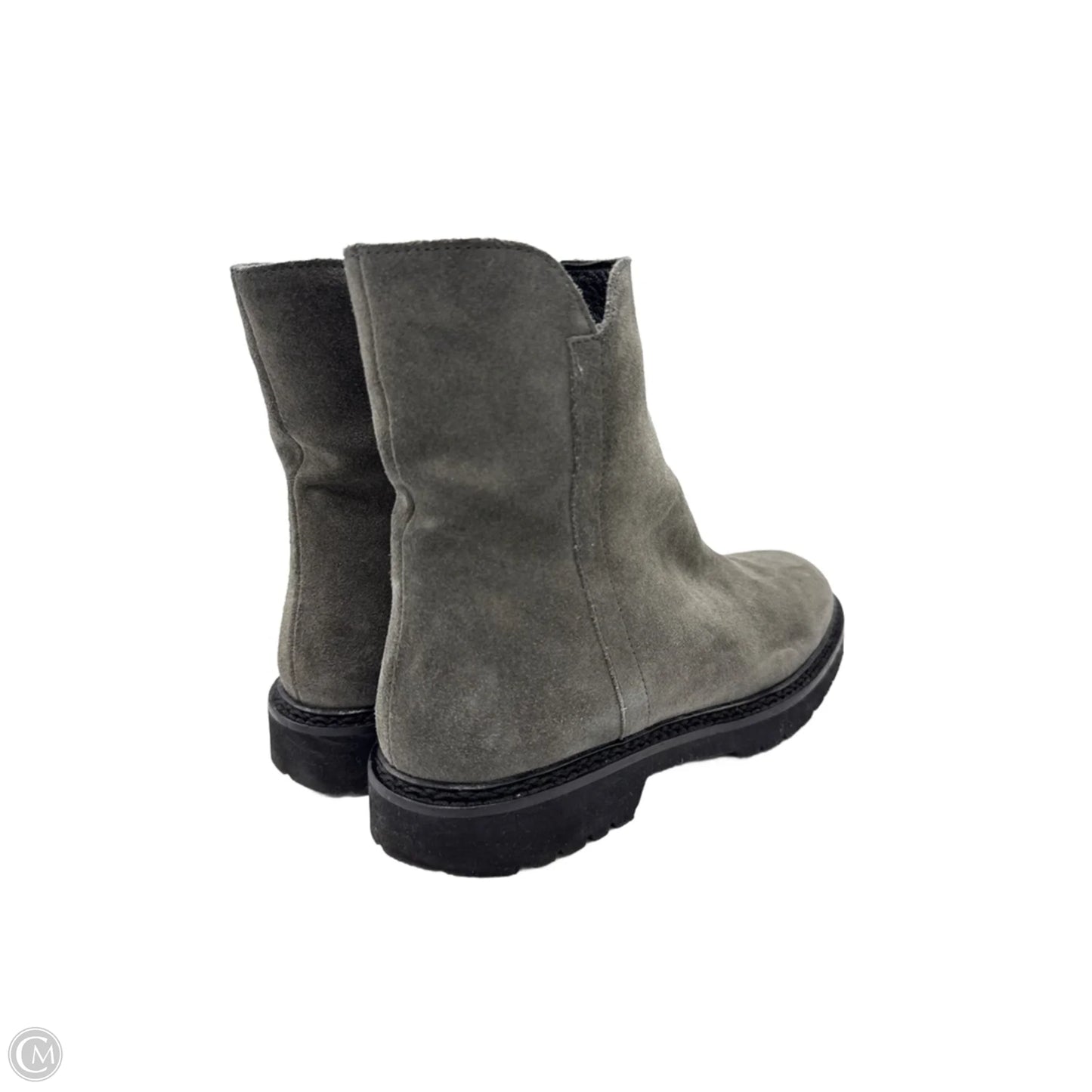 Boots Ankle Flats By Aquatalia In Grey, Size: 7.5