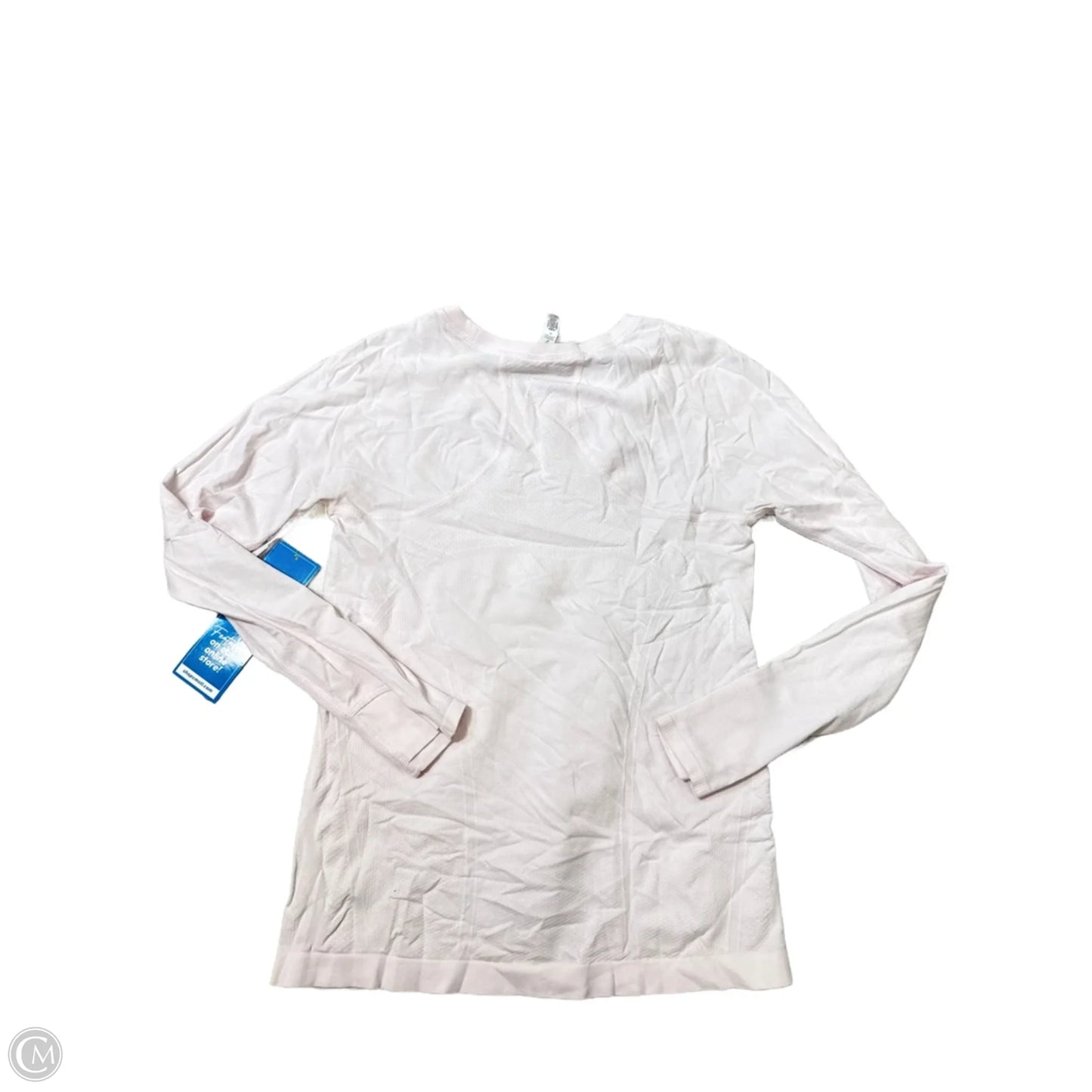 Athletic Top Long Sleeve Crewneck By Athleta In Pink, Size: M