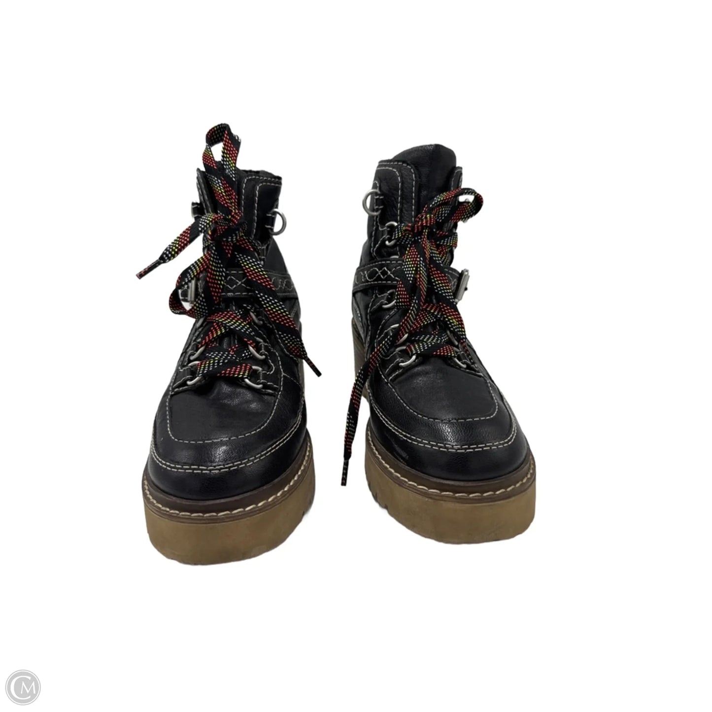 Boots Ankle Heels By Free People In Black, Size: 10