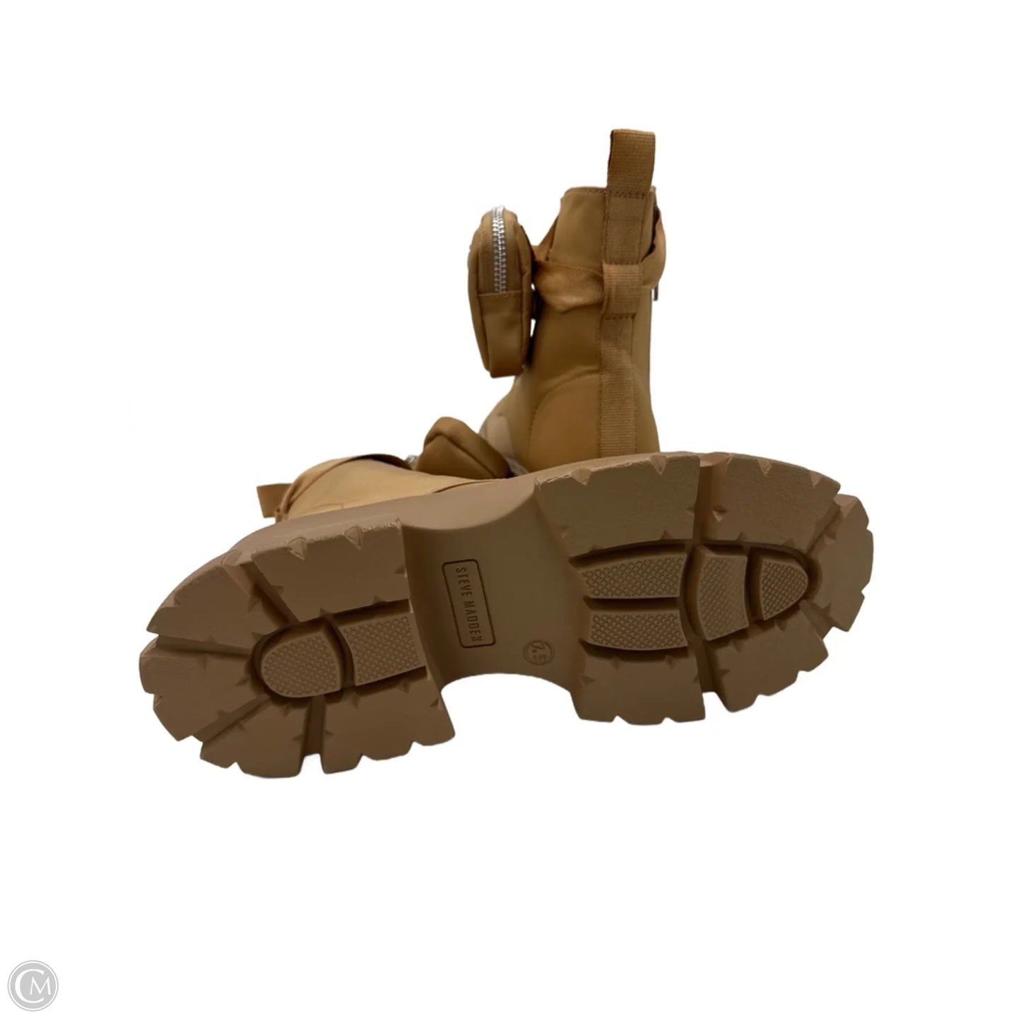 Boots Ankle Flats By Steve Madden In Brown, Size: 7.5