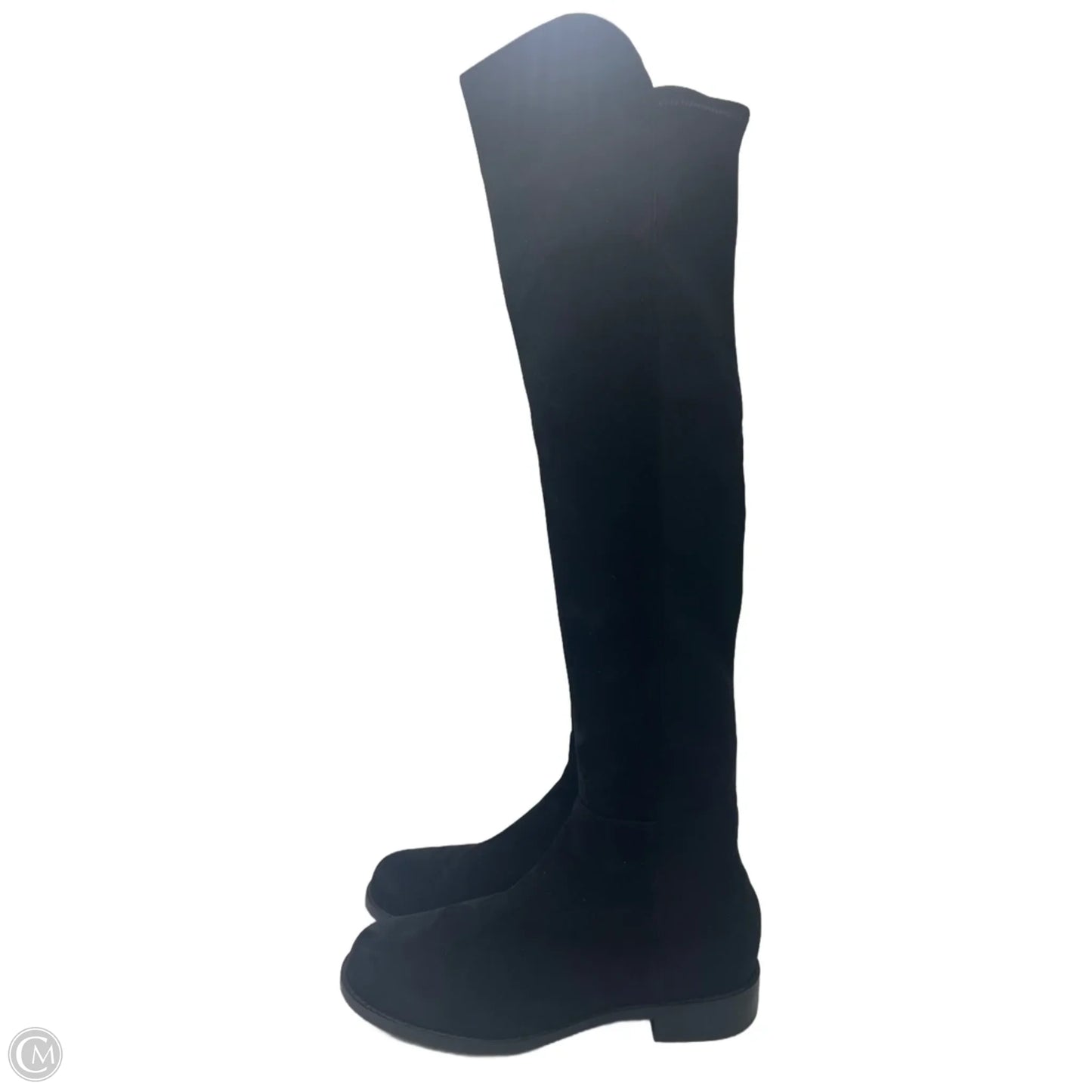 Boots Designer By Stuart Weitzman In Black, Size: 7.5 (38)