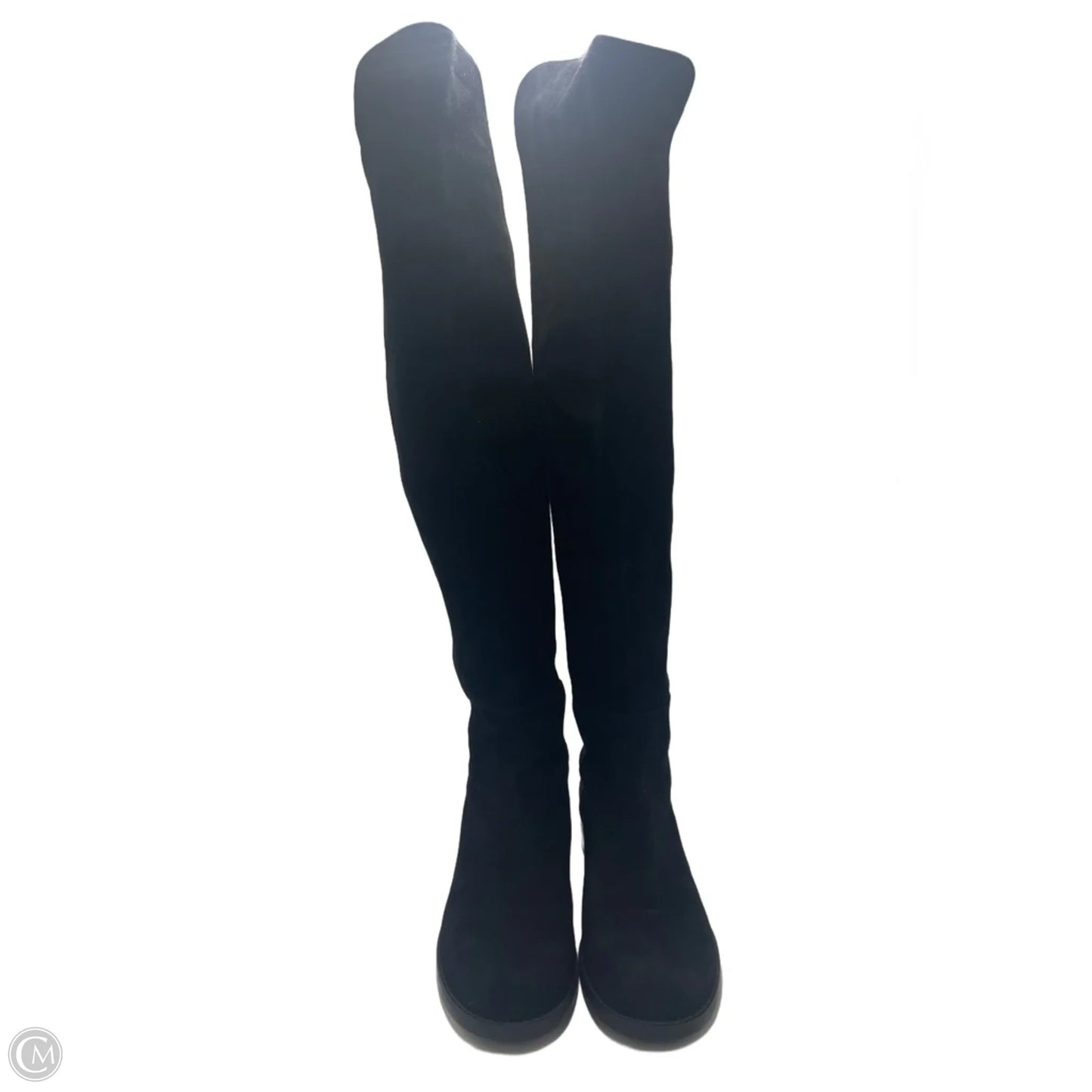 Boots Designer By Stuart Weitzman In Black, Size: 7.5 (38)