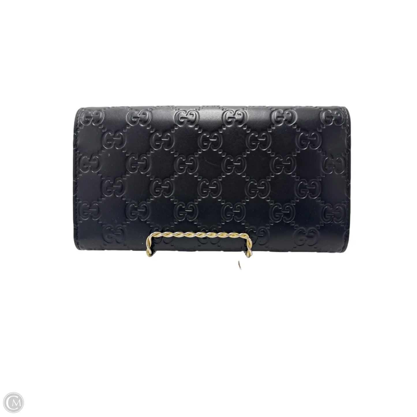 Gucci GG Guccissima Cat Continental Luxury Designer Wallet