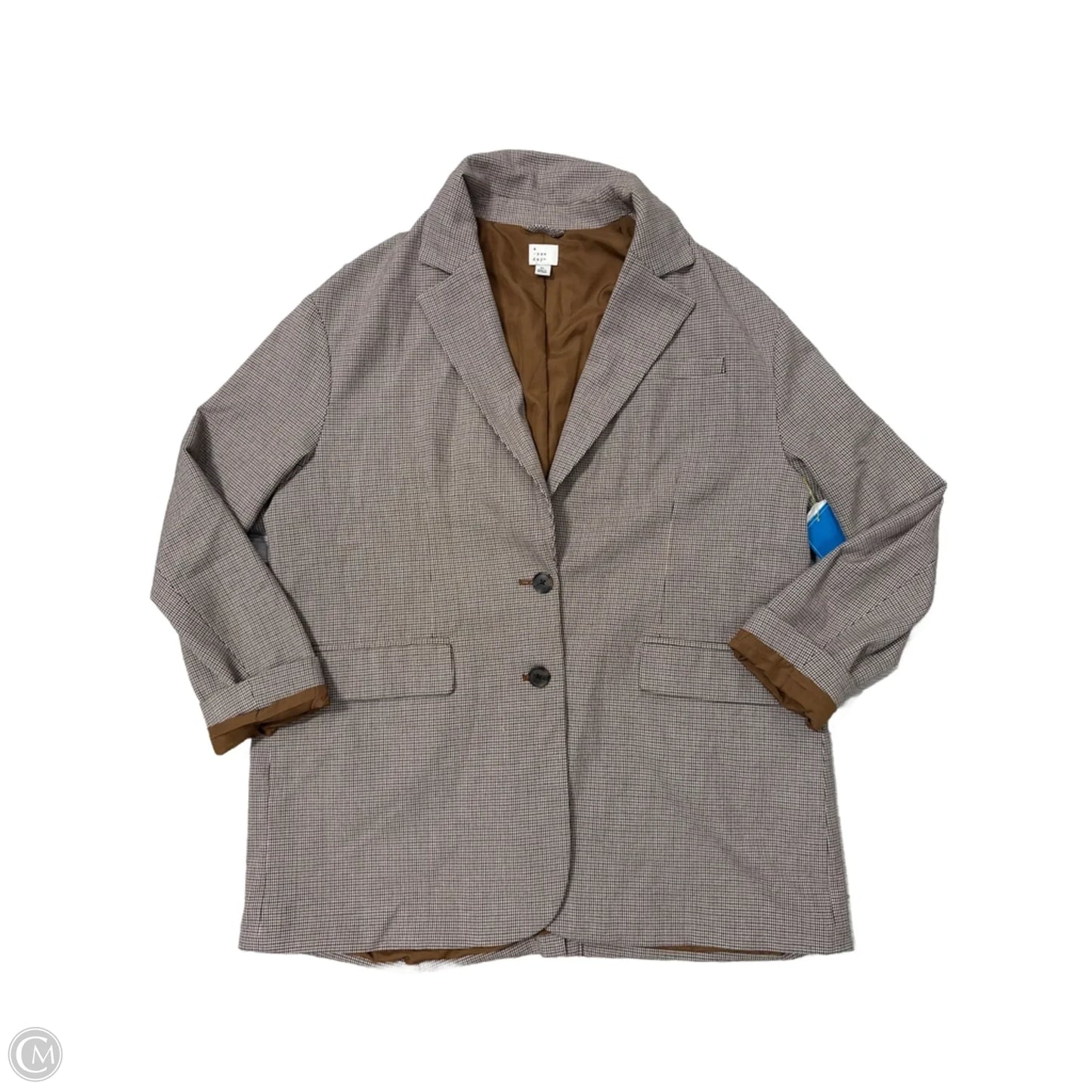 Blazer By A New Day In Brown, Size: Xl