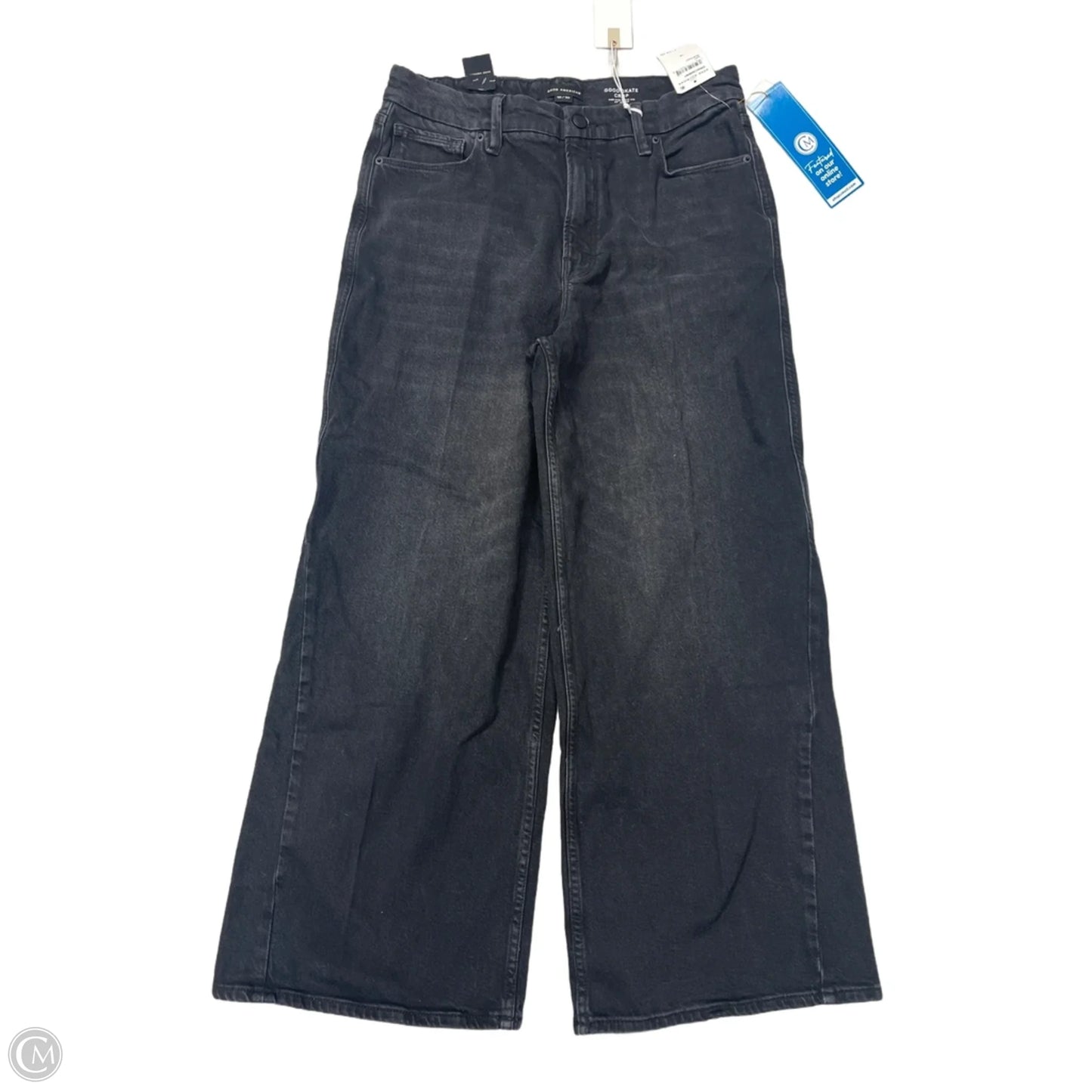 NEW! Good American Good Skate Crop Designer Jeans, Size: 10