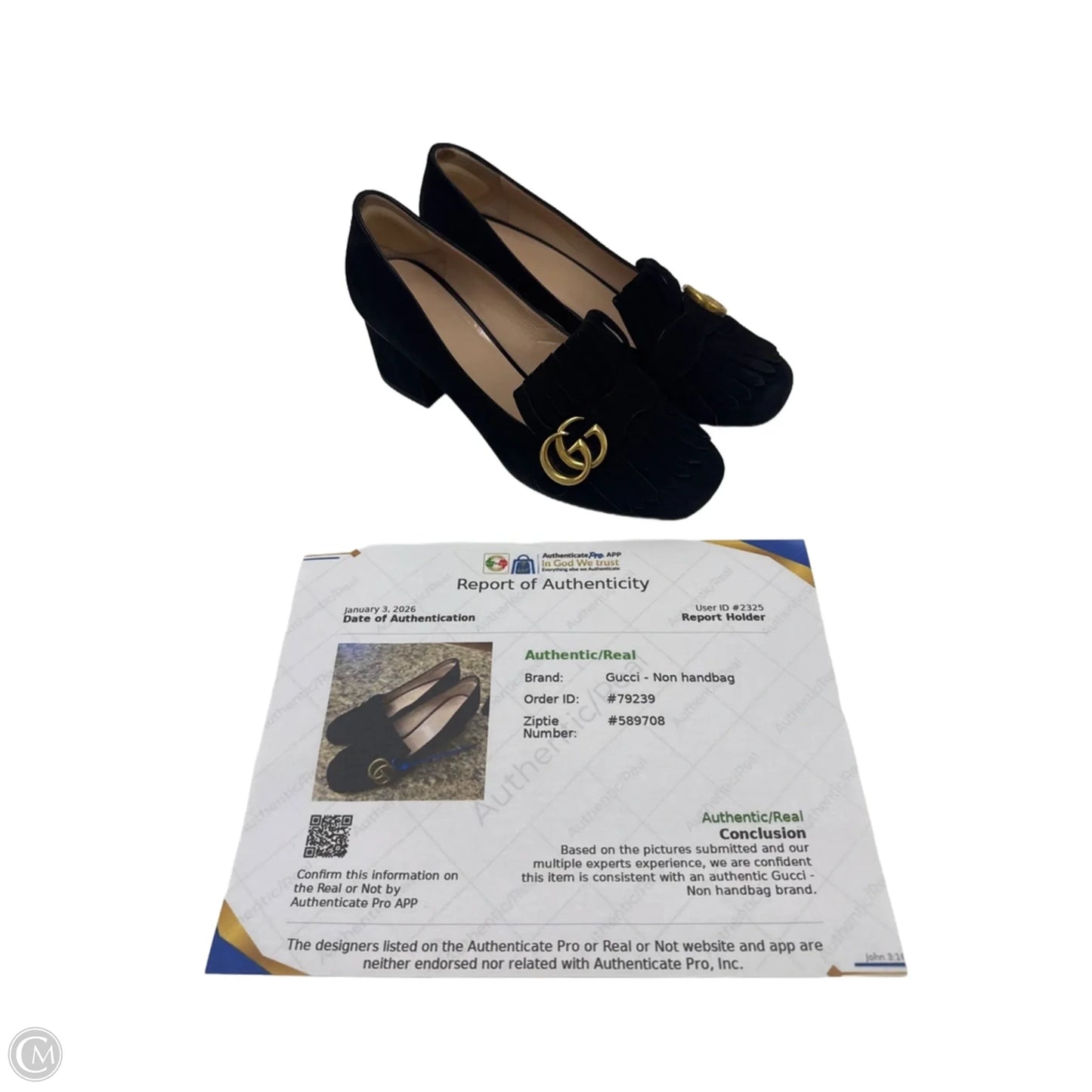 Gucci Marmot GG Luxury Shoes in Size 9 (39)