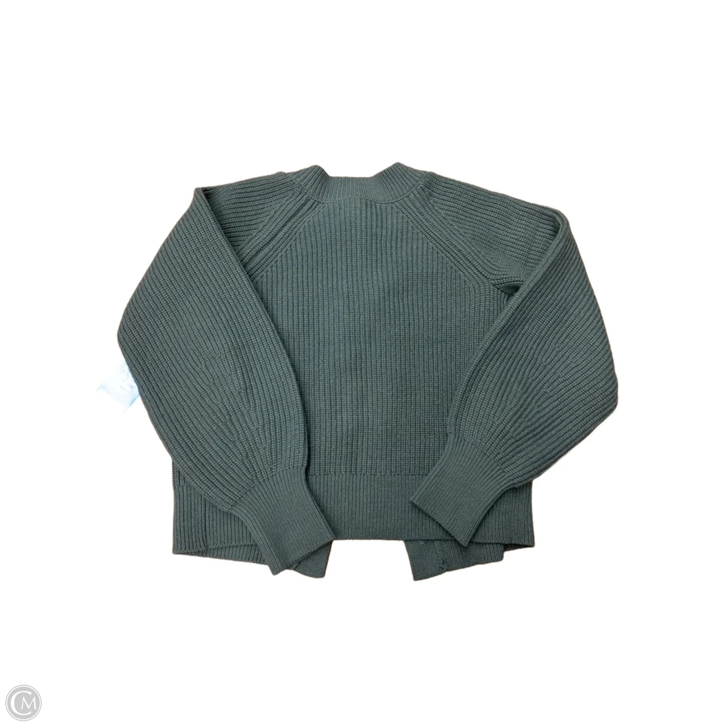 Sweater Cardigan By Banana Republic In Green, Size: M