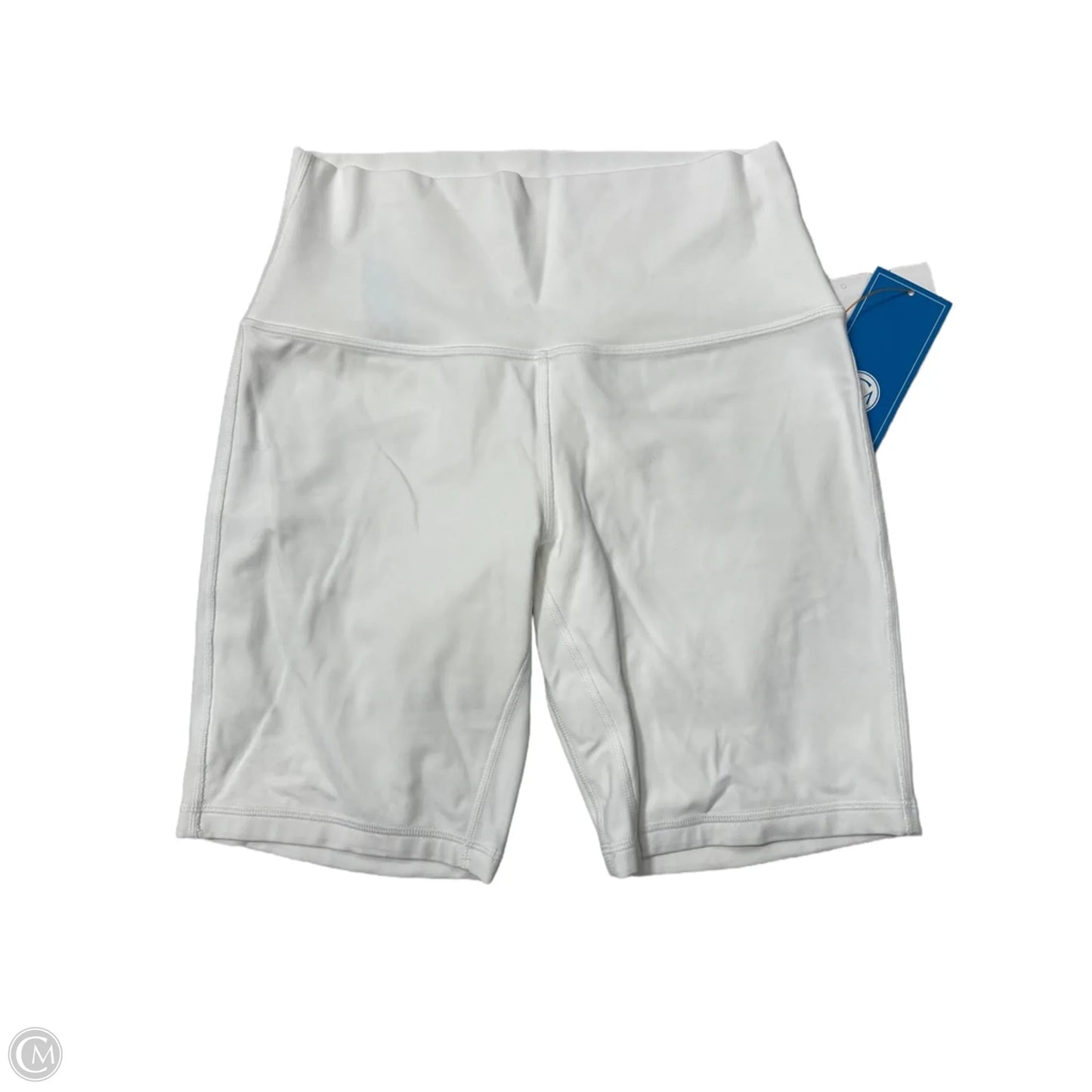 Athletic Shorts By Lululemon In White, Size: M