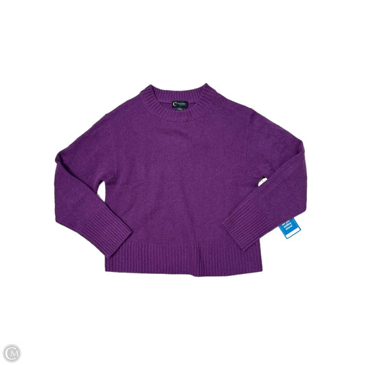 Sweater Cashmere By Bloomingdales In Purple, Size: S