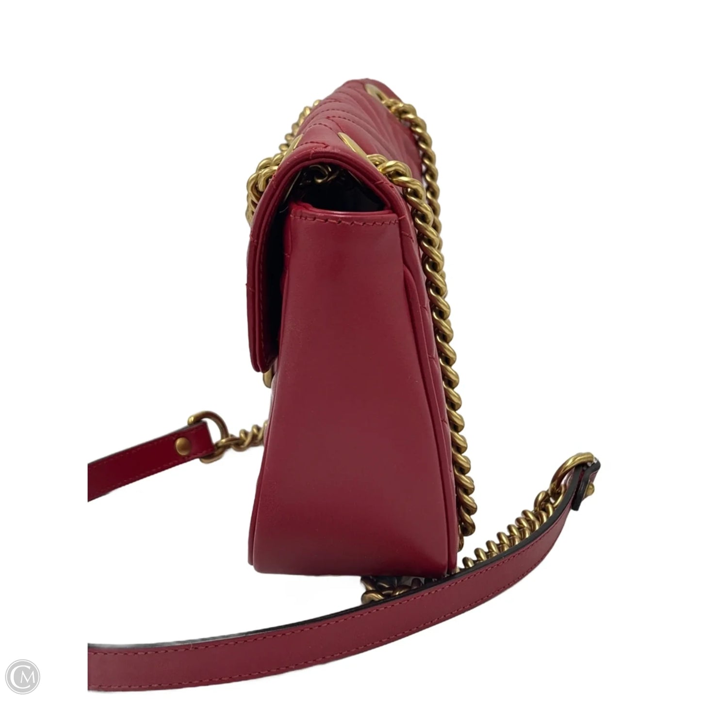 Gucci GG Marmont Flap Designer Handbag