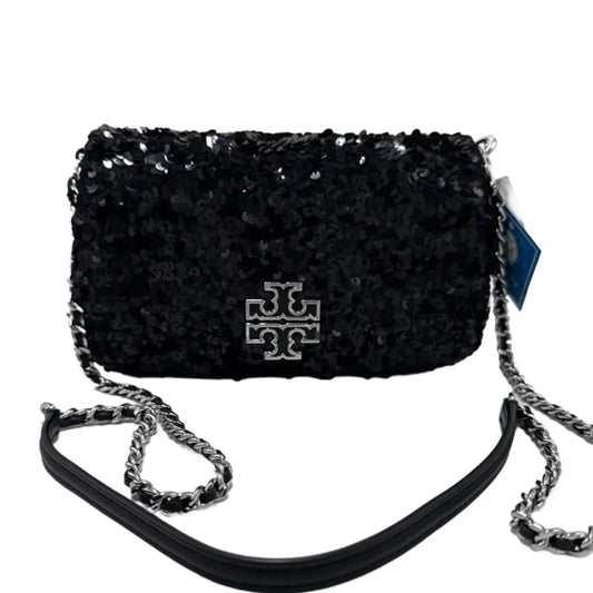 Tory Burch Britten Sequin Designer Shoulder Handbag