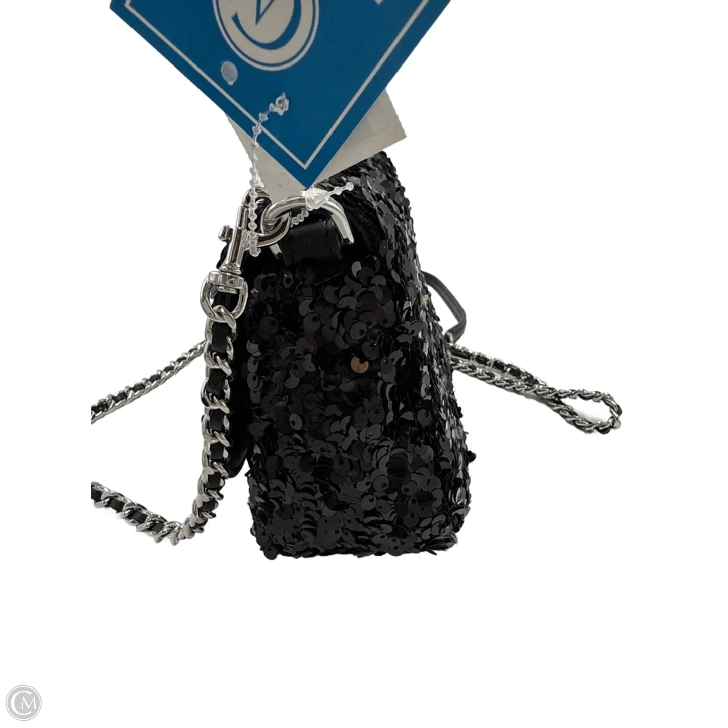 Tory Burch Britten Sequin Designer Shoulder Handbag