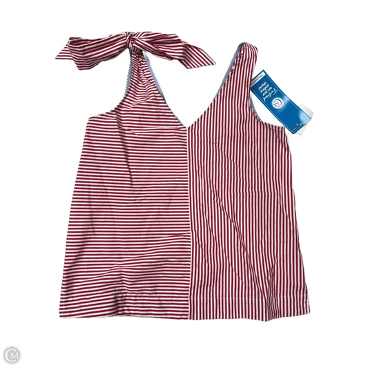 Top Sleeveless By Vineyard Vines In Striped Pattern, Size: Xs