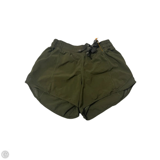 Athletic Shorts By Lululemon In Green, Size: S
