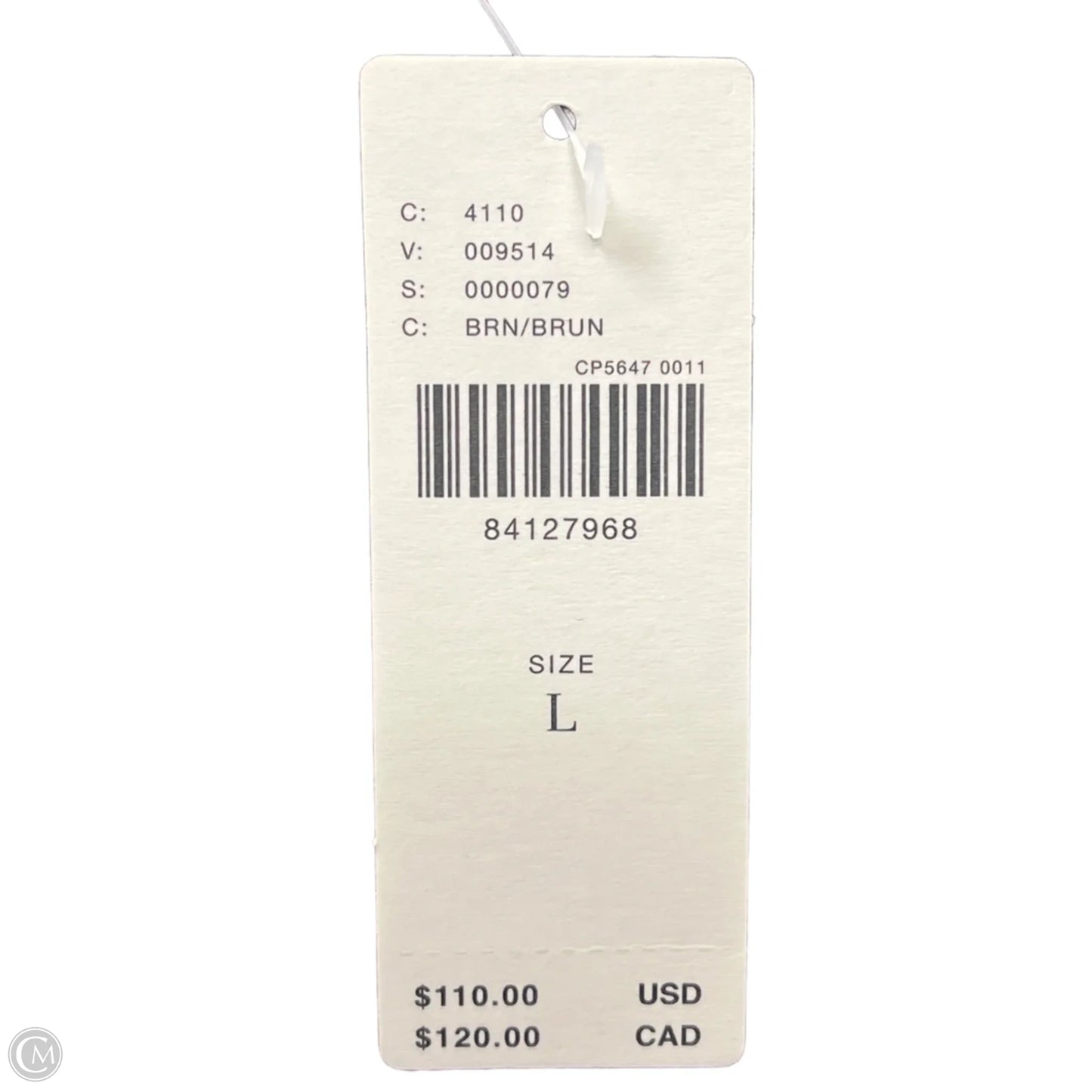 New! Top Long Sleeve By Pilcro In Brown, Size: L