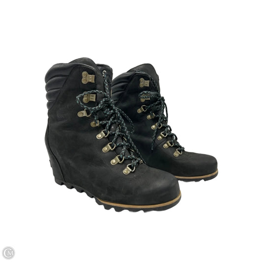 Boots Ankle Heels By Sorel In Black, Size: 11