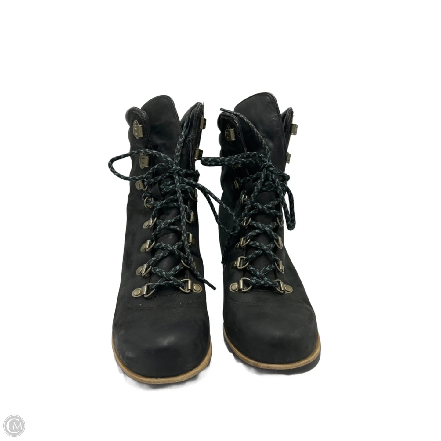 Boots Ankle Heels By Sorel In Black, Size: 11