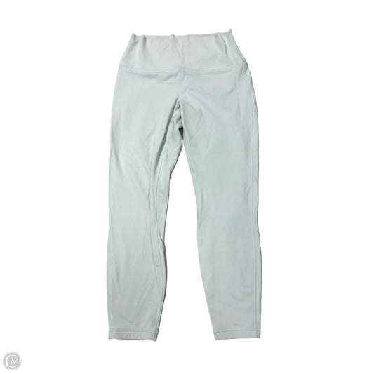Athletic Leggings By Lululemon In Aqua, Size: M