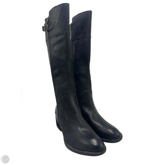 Boots Knee Flats By Born In Black, Size: 12