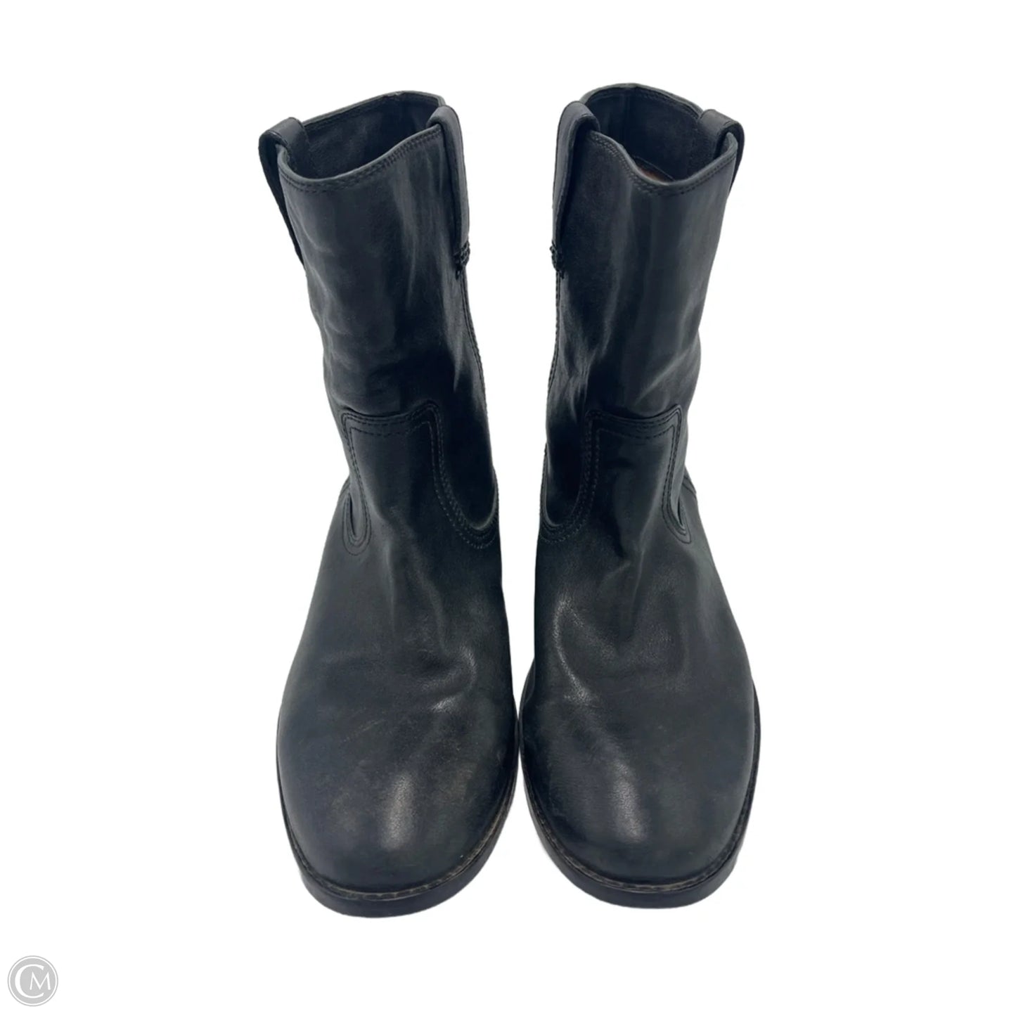 Boots Designer By Frye In Black, Size: 11