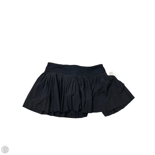 Athletic Skort By Lululemon In Black, Size: M