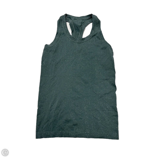 Athletic Tank Top By Lululemon In Green, Size: M