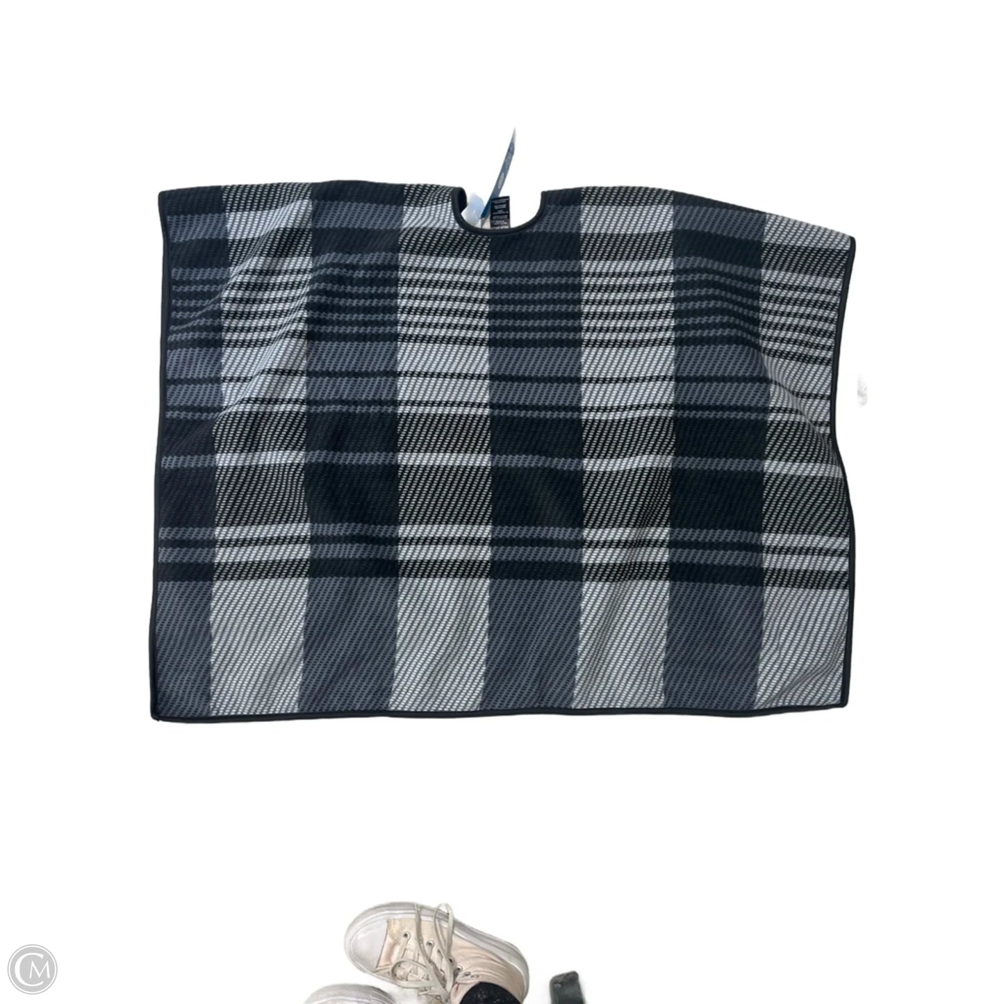 Shawl By Ike Behar In Grey, Size: One Size