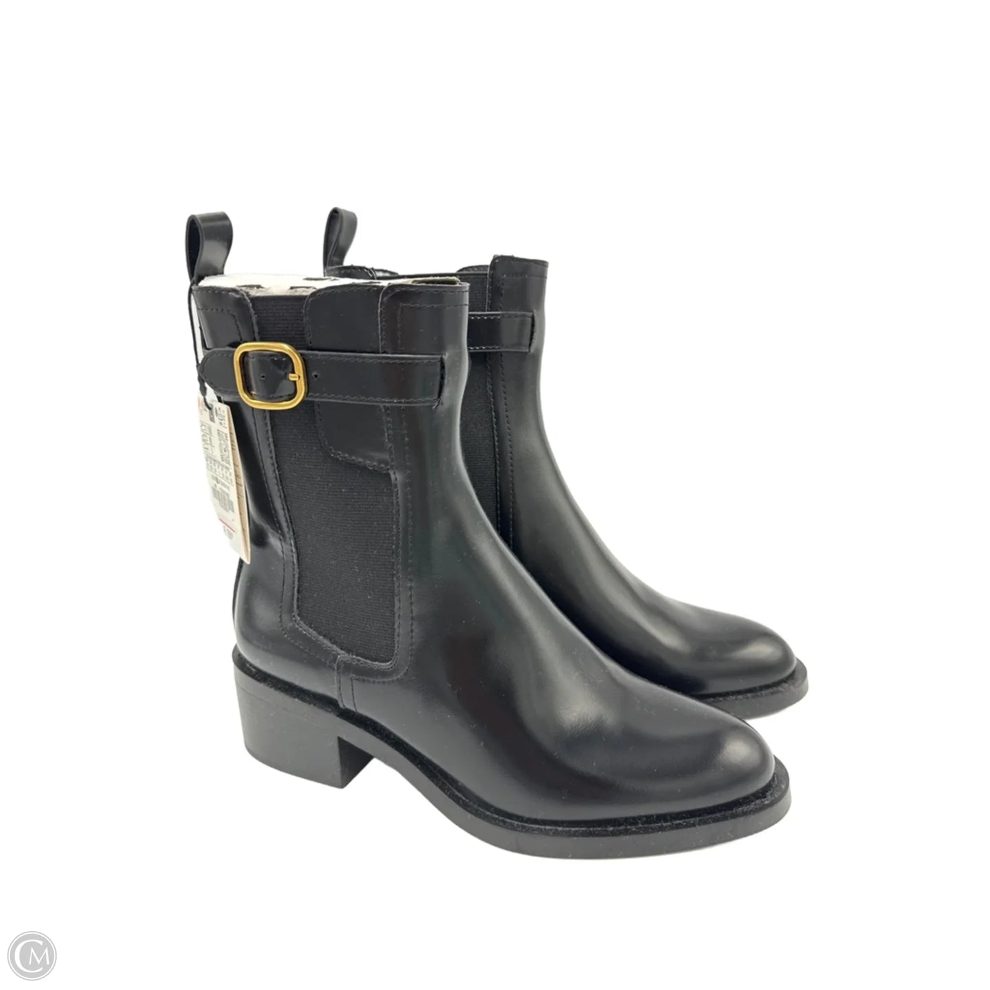 New! Boots Ankle Heels By Zara In Black, Size: 6.5