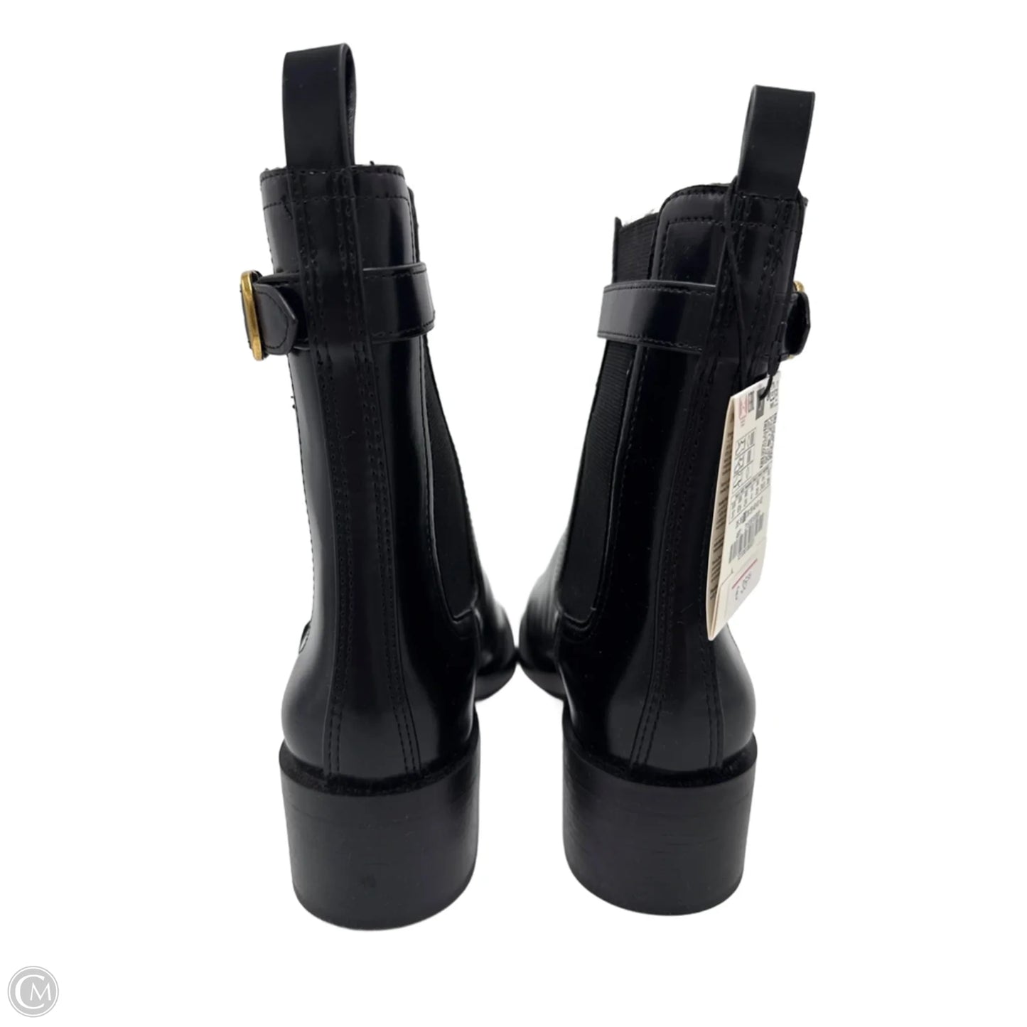 New! Boots Ankle Heels By Zara In Black, Size: 6.5
