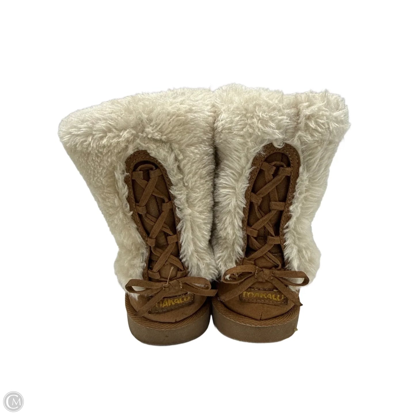 Boots Faux Furr By Makalu In Brown, Size: 7.5