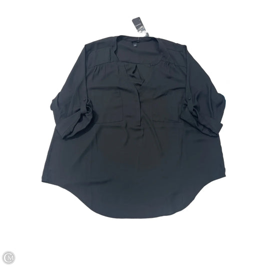 New! Top 3/4 Sleeve By Torrid In Black, Size: 3x